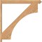 Ekena Millwork Westlake Arts & Crafts Smooth Outlooker, Western Red Cedar, 5 1/2"W x 44"D x 44"H OUT06X44X44WTL03SWR - alternate 4
